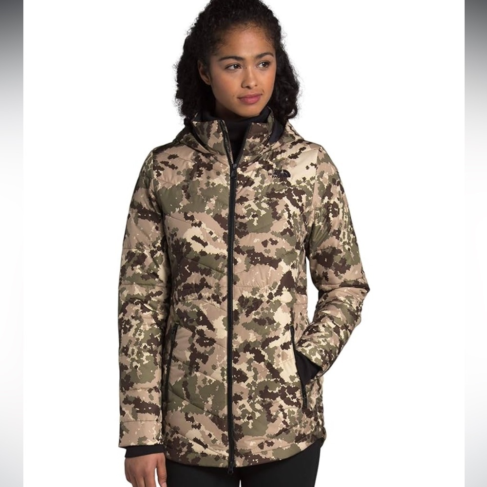 The NorthFace Tamburello winter warm water repellent Parka  jacket olive  XXL